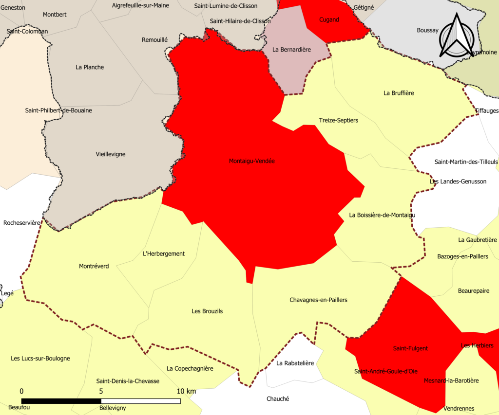 Décrassage ou démoussage de toiture Vendée