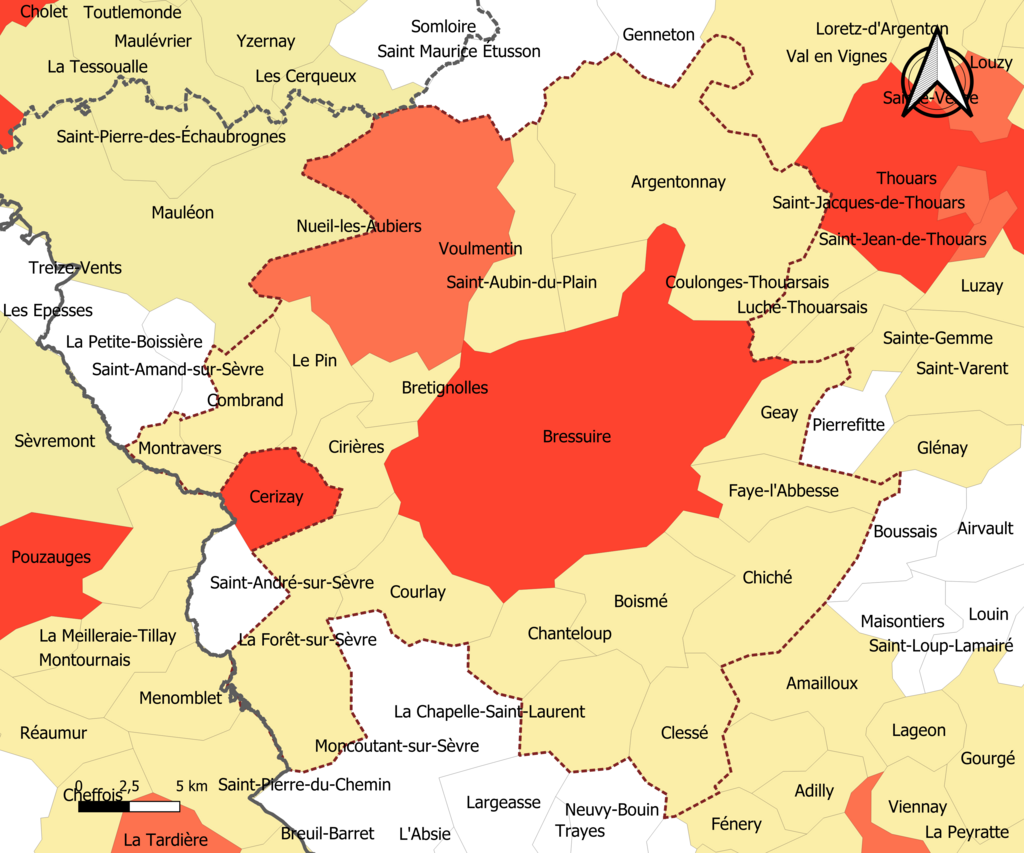Décrassage ou démoussage de toiture Bressuire