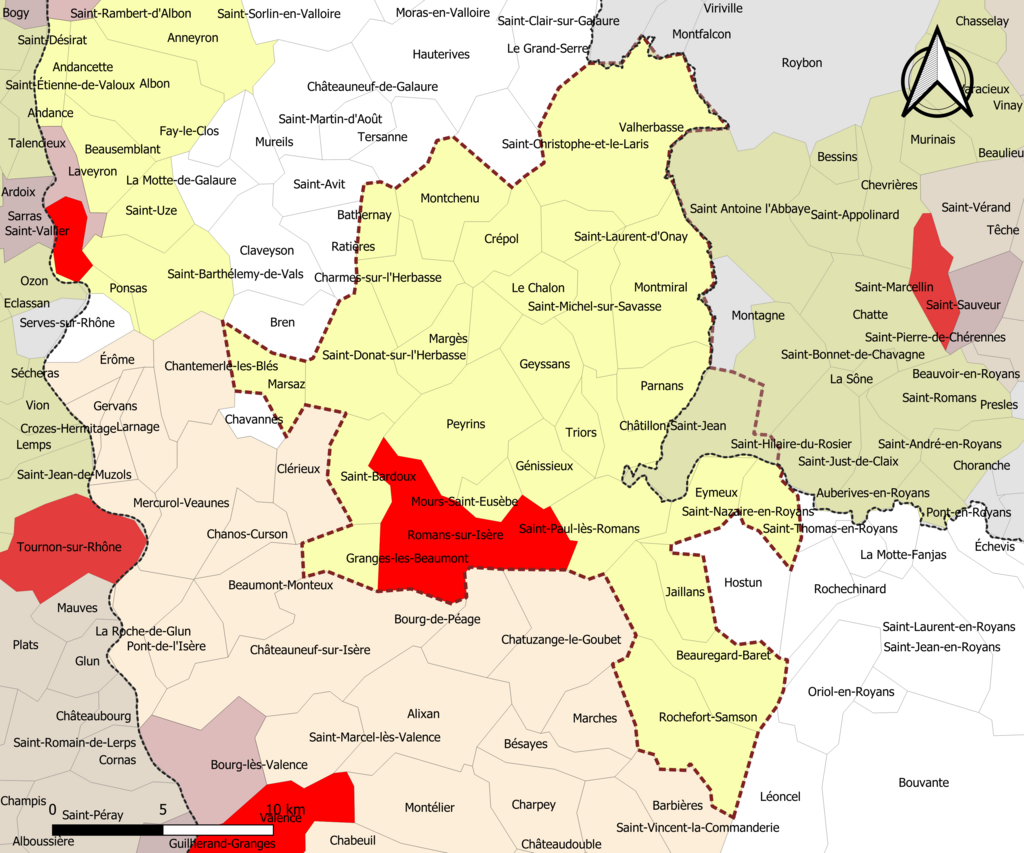 Décrassage ou démoussage de toiture Romans-sur-Isère