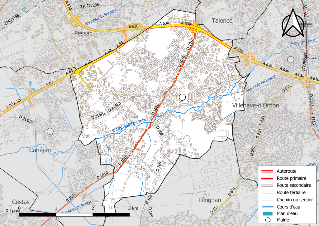Décrassage ou démoussage de toiture Gradignan