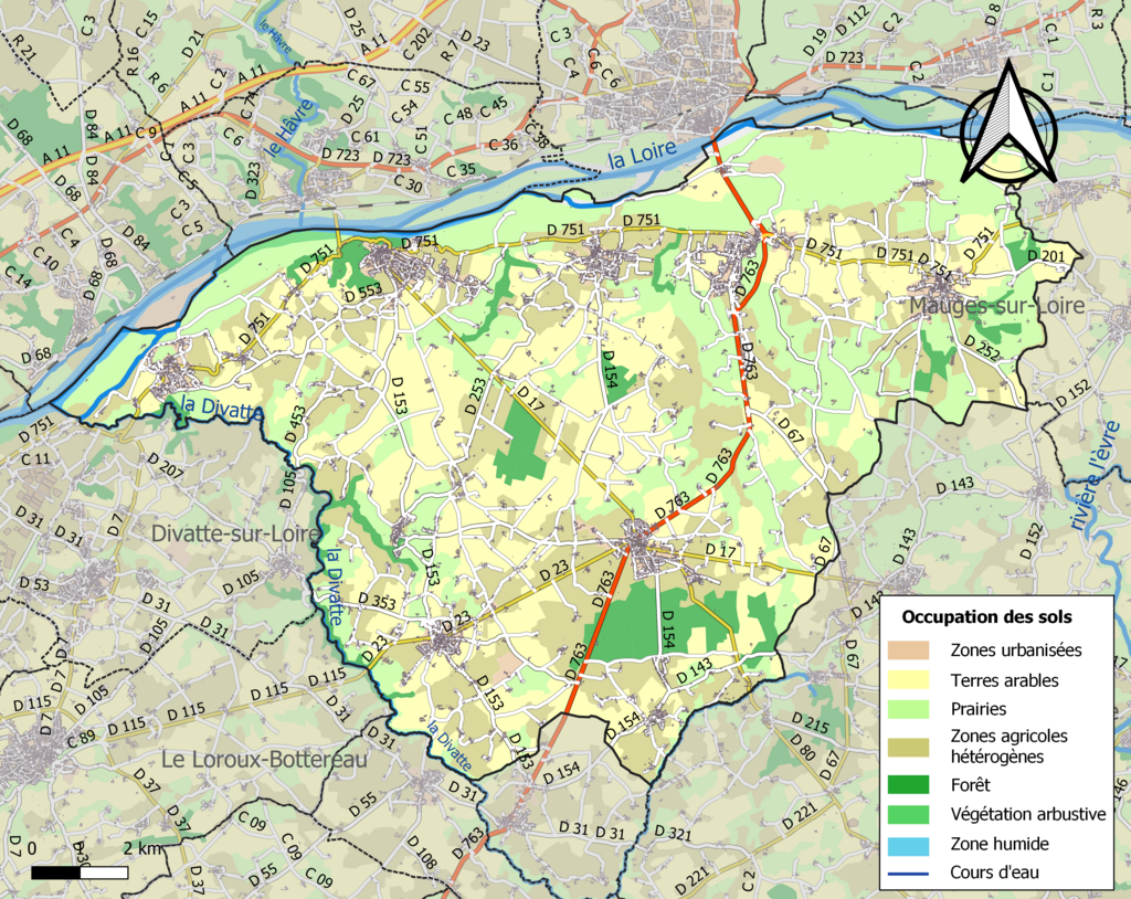 Décrassage ou démoussage de toiture Orée d'Anjou