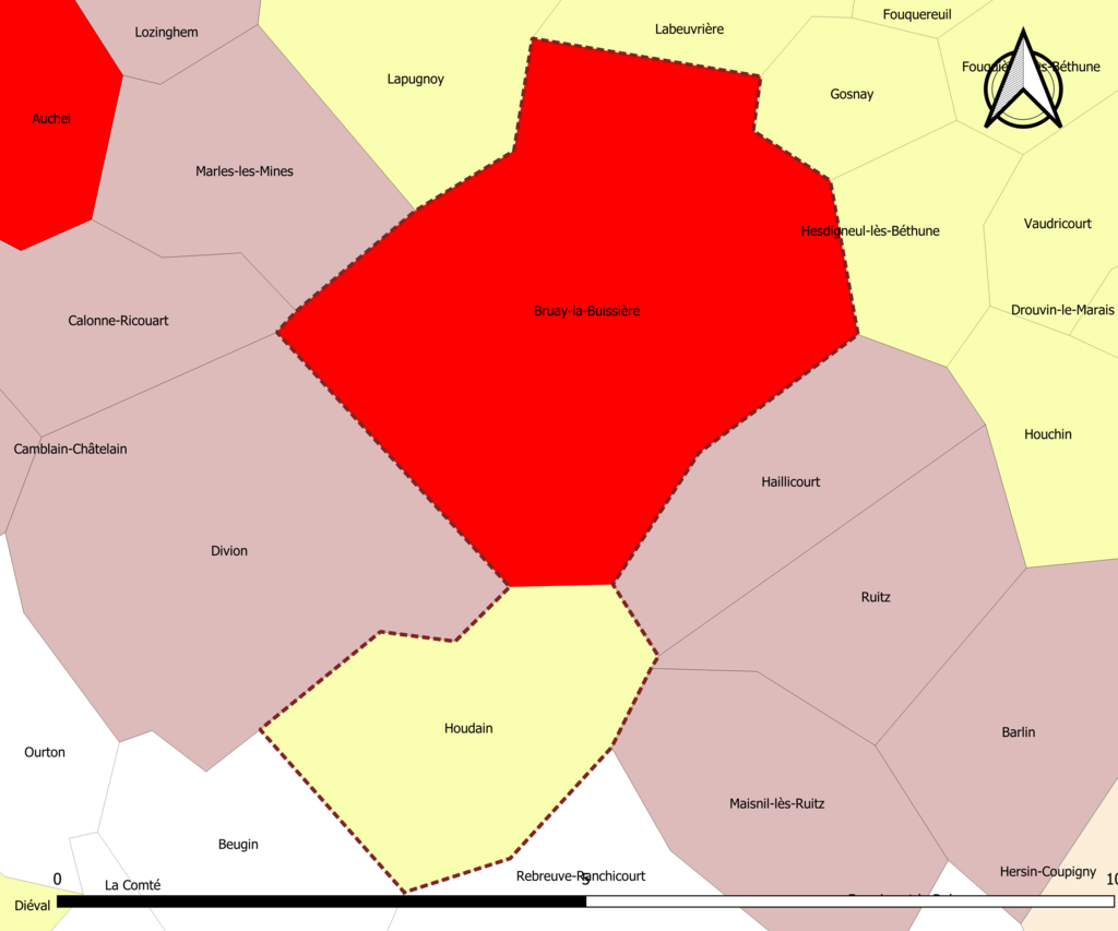 Décrassage ou démoussage de toiture Bruay-la-Buissière