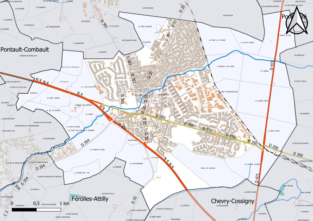 Décrassage ou démoussage de toiture Ozoir-la-Ferrière