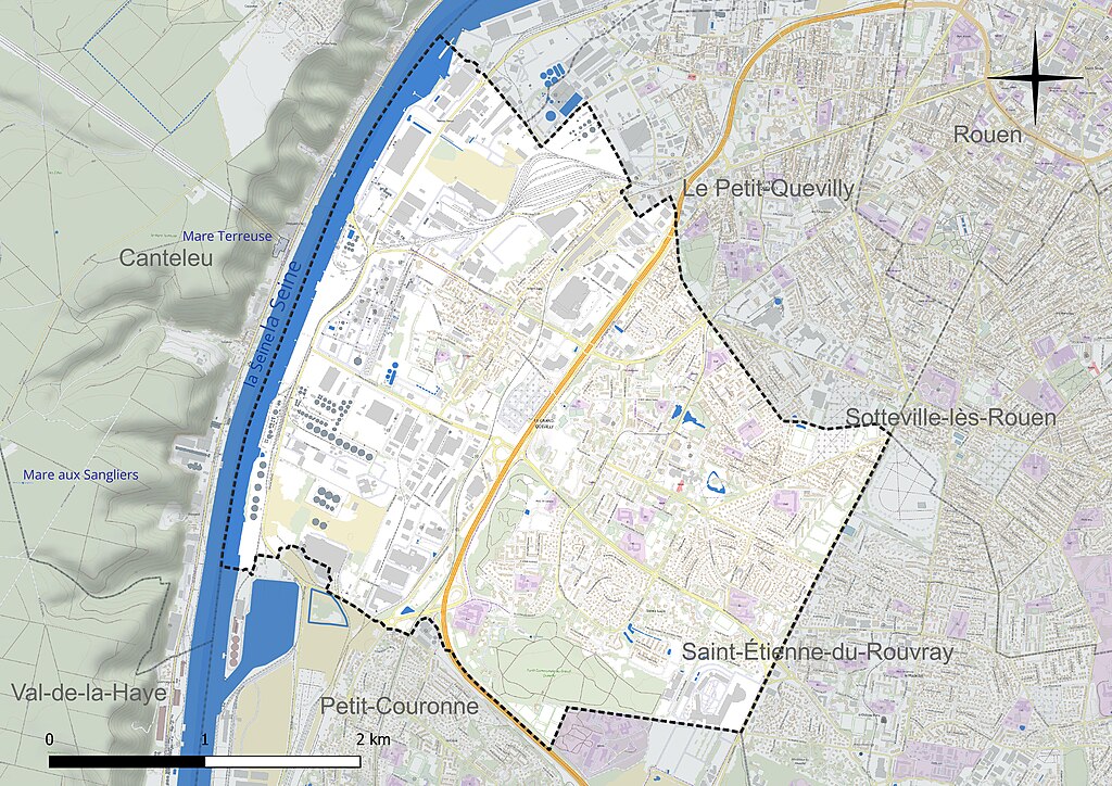 Décrassage ou démoussage de toiture Le Grand-Quevilly