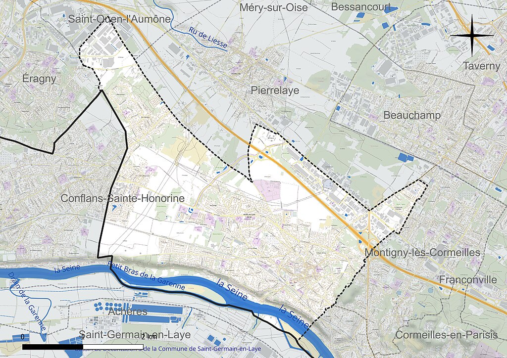 Décrassage ou démoussage de toiture Herblay