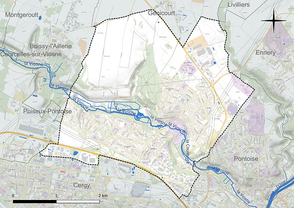 Décrassage ou démoussage de toiture Osny