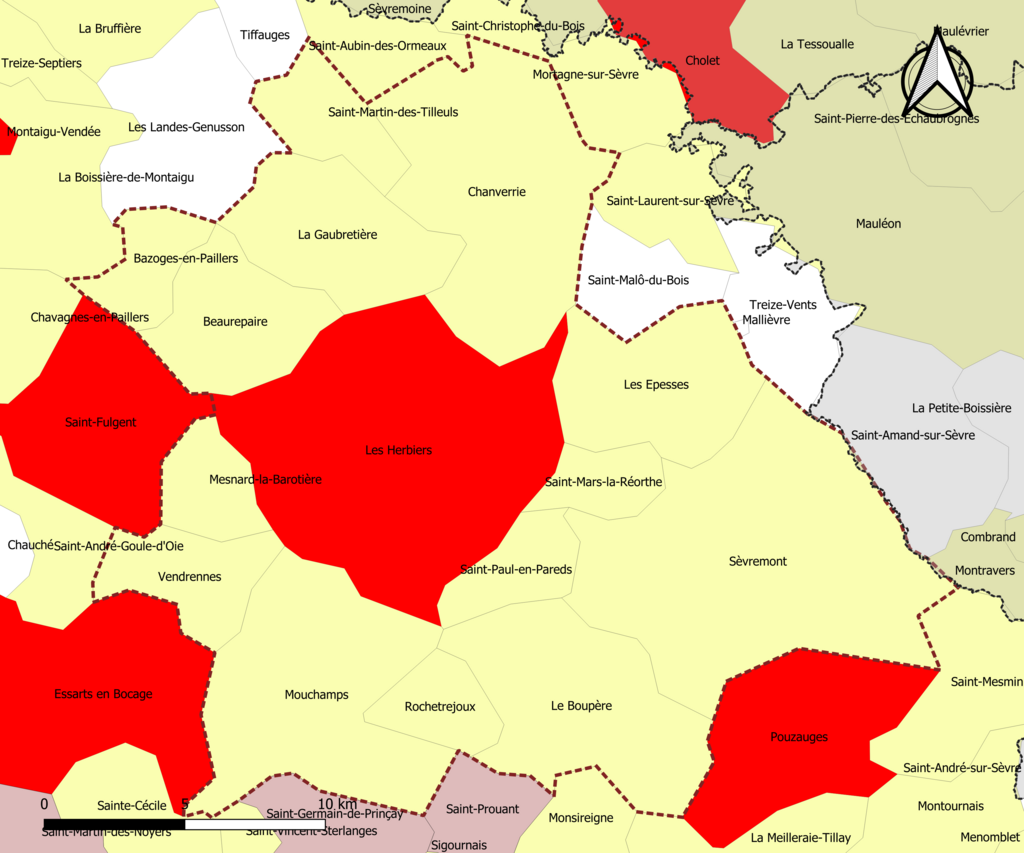 Décrassage ou démoussage de toiture Les Herbiers