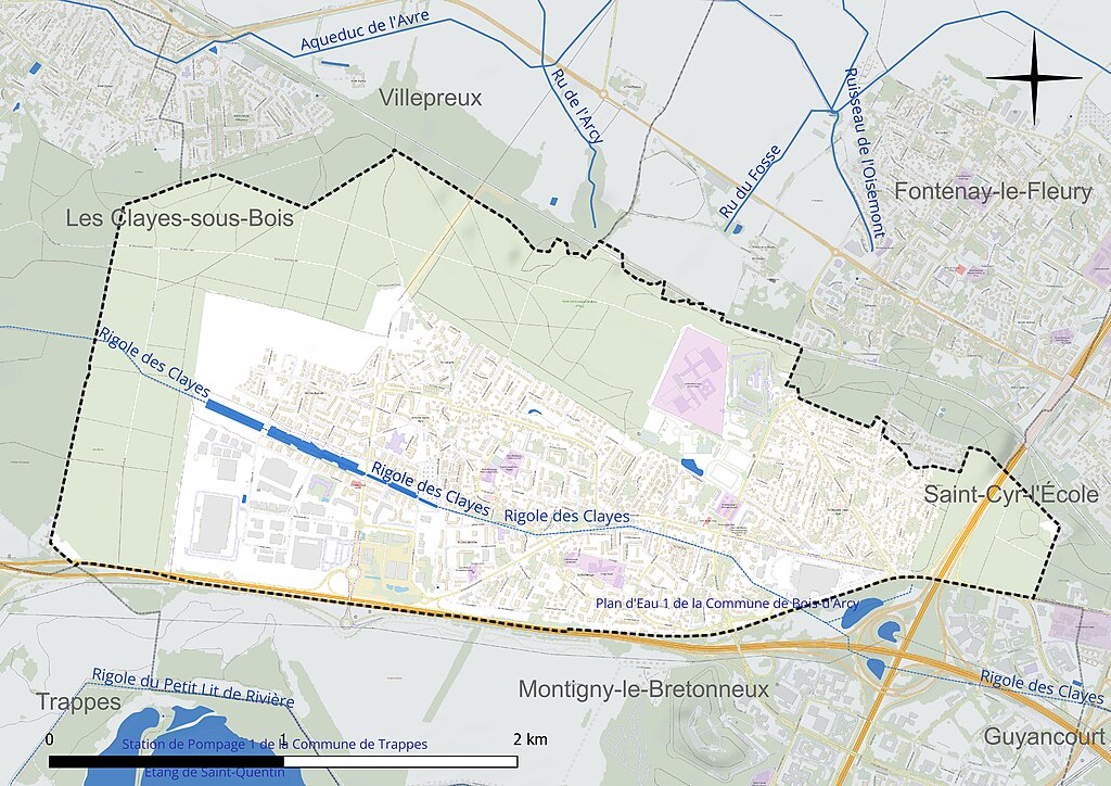 Décrassage ou démoussage de toiture Bois-d'Arcy