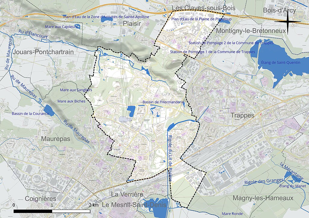 Décrassage ou démoussage de toiture Élancourt