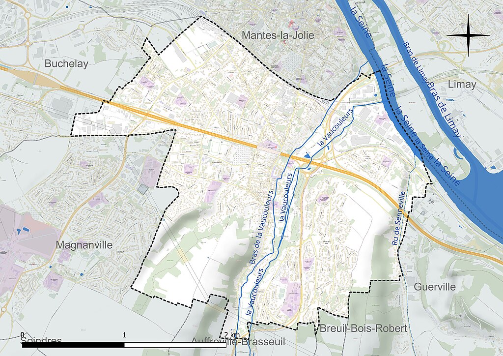 Décrassage ou démoussage de toiture Mantes-la-Ville
