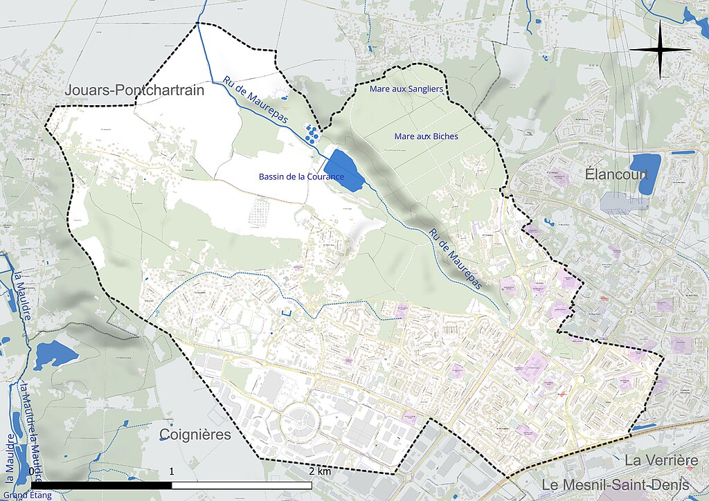 Décrassage ou démoussage de toiture Maurepas